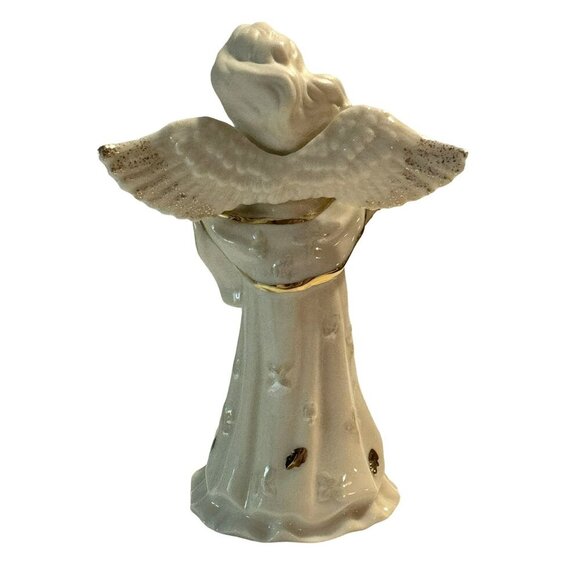 Lenox My Own Guardian Angel December Turquoise Birthstone Porcelain Figurine - Picture 4 of 6